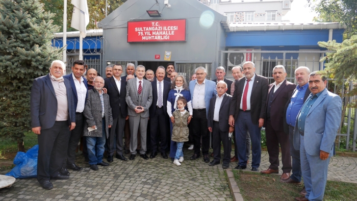 AK Parti İl Başkan Yardımcı Cahit Altunay muhtarlar ile bir araya geldi