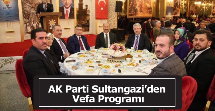 AK Parti Sultangazi’den Vefa Programı