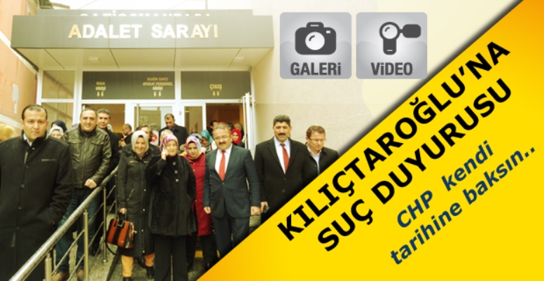 AK Parti'den Kılıçdaroğlu'na suç duyurusu