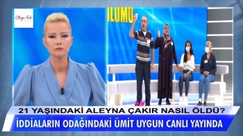 Aleyna’Nın Ölümünden Sorumlu Tutulan Erkek Arkadaşı Müge Anlı’Ya Konuştu
