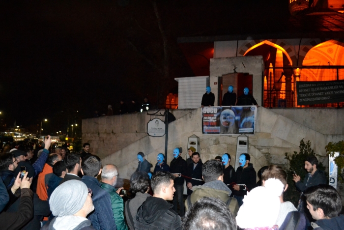 Anadolu Gençlik Derneği (AGD) Üsküdar şubesi; Doğu Türkistan yalnız değildir