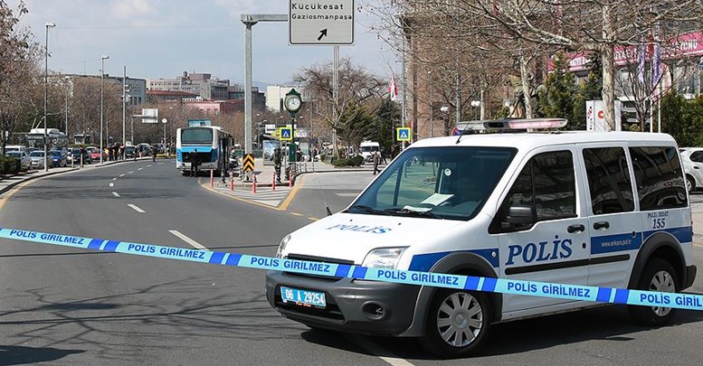 Ankara'da halk otobüsünde şüpheli paket ihbarı