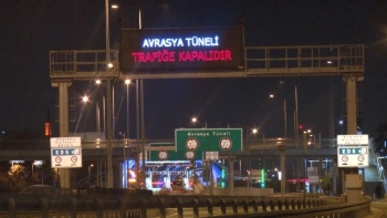 Avrasya Tüneli Bakım Çalışması Nedeniyle Trafiğe Kapatıldı
