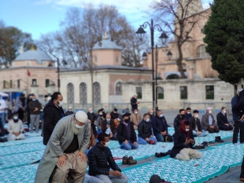 Ayasofya-İ Kebir Cami-İ Şerifi’Nde Yağmur Duası Yapıldı
