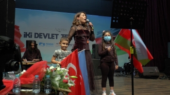 Azerbaycan Devlet Sanatçısı Azerin: “Karabağ’Da Azerbaycan Bayrağını Dalgalandıracağız”
