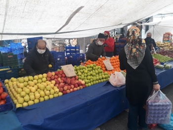 Bağcılar’Da Pazarlarda Korona Virüse Karşı Tek-Çift Uygulaması
