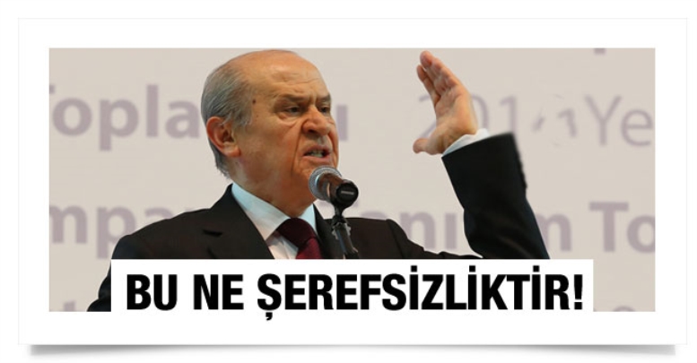 Bahçeli'den sert sözler