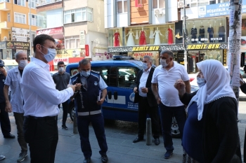 Bahçelievler’De Lokanta Ve İş Yerlerine Korona Virüs Denetimi
