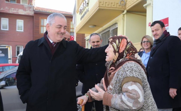 Başkan Remzi Aydın'dan mahalle ziyaretleri