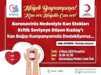 Bayrampaşa’Dan Kızılay’A Kan Desteği
