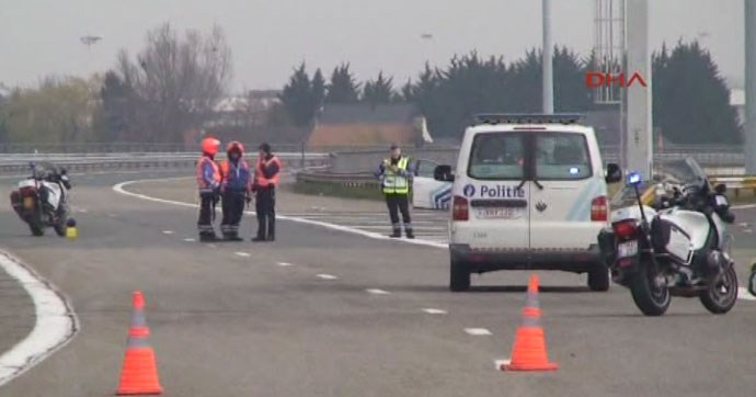 Belçika’da Türk mahallesine polis baskını