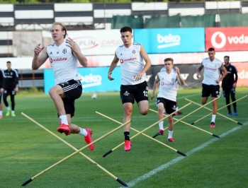 Beşiktaş, Gençlerbirliği Maçı Hazırlıklarını Sürdürdü
