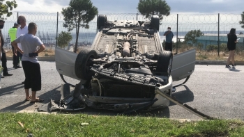 Beylikdüzü’Nde Sıkışmalı Kaza: 1 Yaralı
