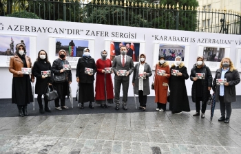 Beyoğlu’Nda ‘Karabağ Azerbaycan’Dır Zafer Sergisi’ Açıldı
