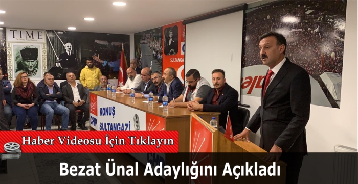 Bezat Ünal Adaylığını Açıkladı