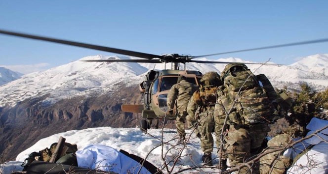 Bitlis’te 6 ayrı sığınak ve mağaraya operasyon