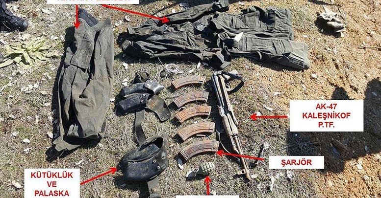 Bitlis'te terör örgütü PKK'ya darbe