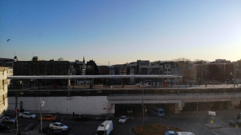 Boş Kalan Marmaray İstasyonları Havadan Görüntülendi
