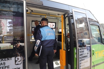 Büyükçekmece’De Toplu Ulaşım Araçları Denetlendi
