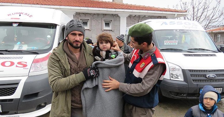 Çanakkale'de 61 yabancı uyruklu yakalandı