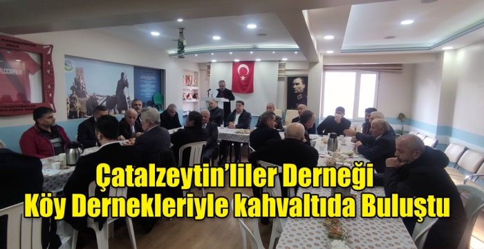 Çatalzeytin’liler Derneği, Köy Dernekleriyle kahvaltıda buluştu