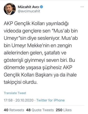 Chp’Li Danışmanın "Sahabe" Eleştirilerine Göksu’Dan Anlamlı Yanıt
