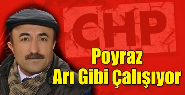 CHP Sultangazi İlçe Başkanı arı gibi çalışıyor