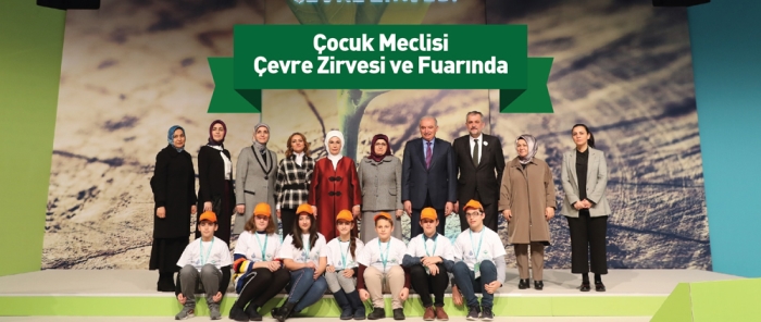 Çocuk Meclisi, İstanbul Uluslararası Çevre Zirvesi ve Fuarı''na katıldı