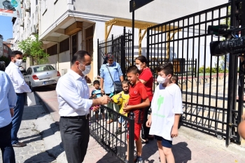 Çocuklardan Fetihtepe Mahalle Bahçesi’Ne Yoğun İlgi
