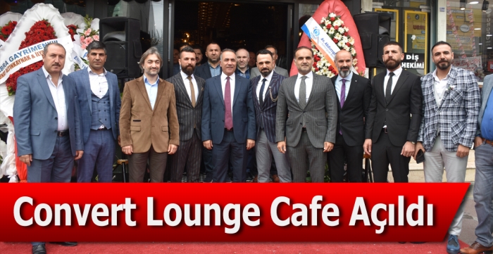 Convert Lounge Cafe Açıldı