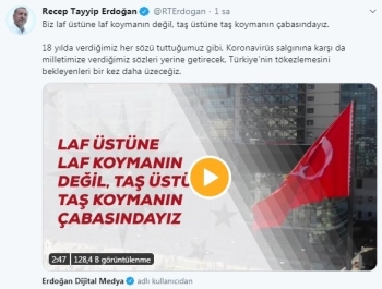 Cumhurbaşkanı Erdoğan: “Türkiye’Nin Tökezlemesini Bekleyenleri Bir Kez Daha Üzeceğiz"
