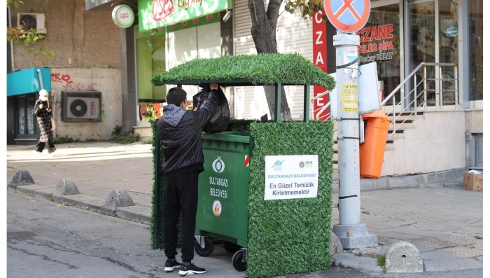 Daha Temiz Bir Sultangazi için Çöpler Konteynere!