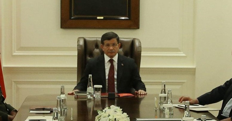 Davutoğlu başkanlığında değerlendirme toplantısı yapıldı