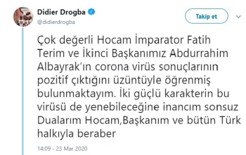 Drogba’Dan Fatih Terim’E Geçmiş Olsun Mesajı
