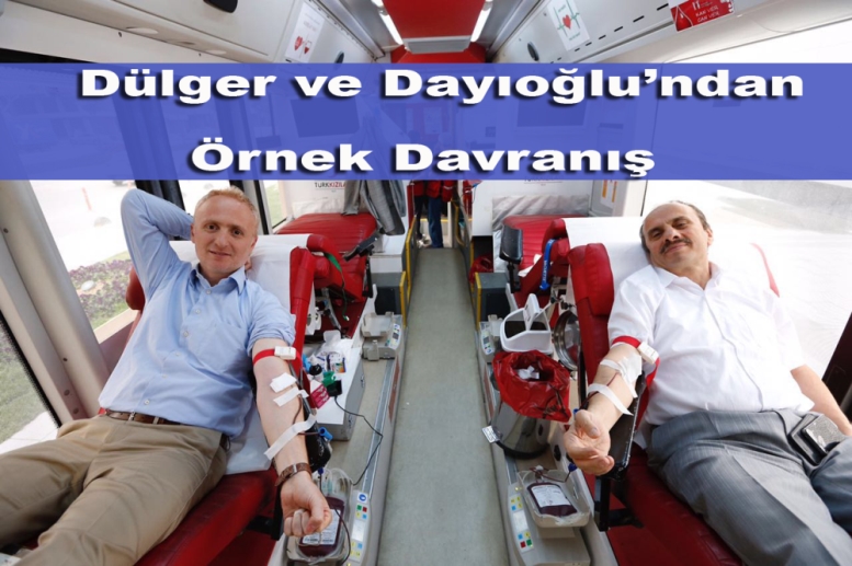 Dülger ve Dayıoğlu’ndan Örnek Davranış