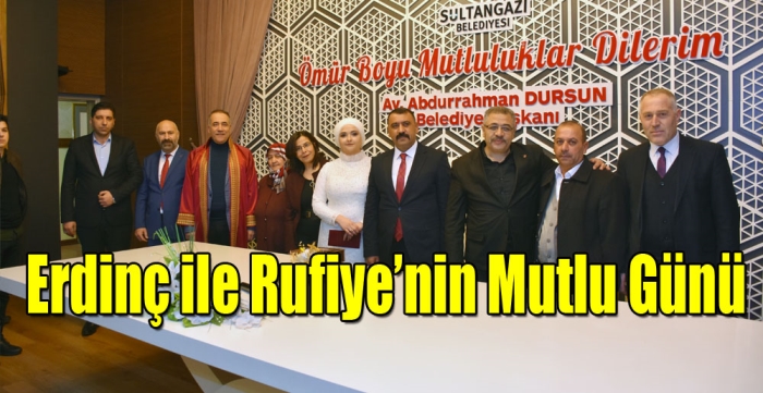 Erdinç ve Rufiye'nin Mutlu Günü