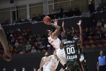 Erkekler Basketbol Eurocup: Unıcs Kazan: 89 - Bahçeşehir Koleji: 88
