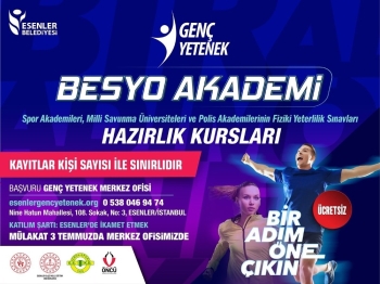 Esenlerli Gençler İçin Besyo Akademi Başlıyor
