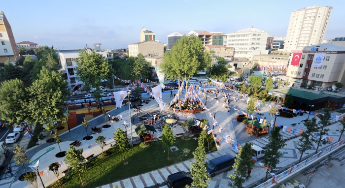 Eski Habibler’de Ek Hizmet Binası ve Meydan Hizmete Açıldı