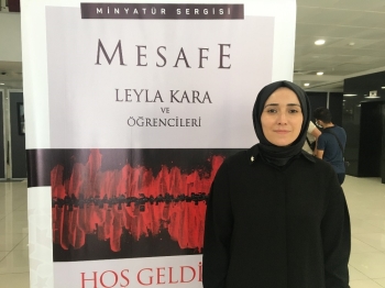 Eyüpsultan’Da "Mesafe" Minyatür Sergisi Açıldı
