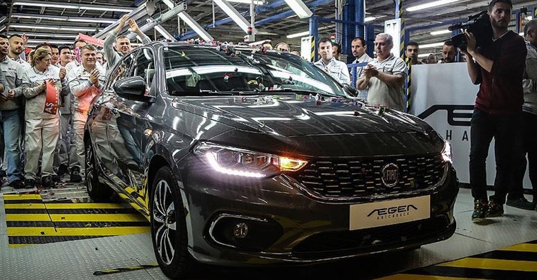 Fiat Egea hatchback üretimine başlandı