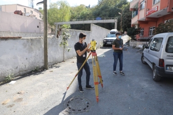 Garaj Üstü Proje Alanı’Nda Tespit Ve Ölçümlere Başlandı
