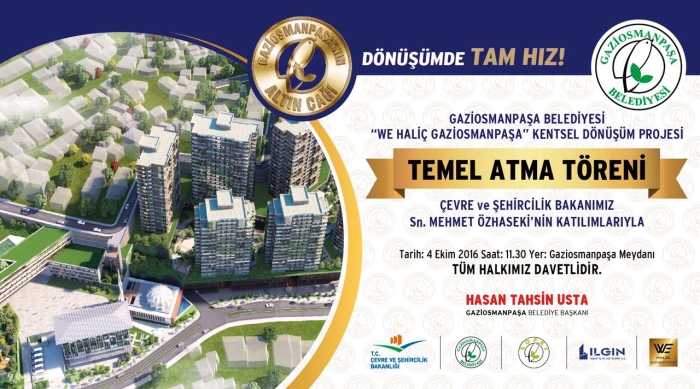 Gaziosmanpaşa`da kentsel dönüşüm hızlanıyor