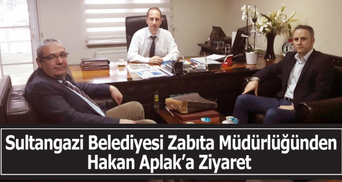 Hakan Aplak’ı makamında ziyaret etti