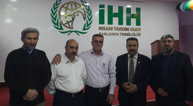 Halepçe  Heyeti  Şanlıurfa  İhh'yı  Ziyaret  Etti