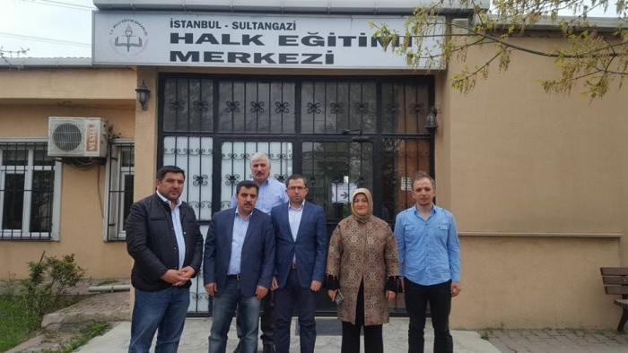 Halk Eğitim merkezine ziyaret