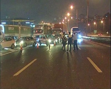 Tem'de "Gezi Parkı" Yürüyüşü Trafiği