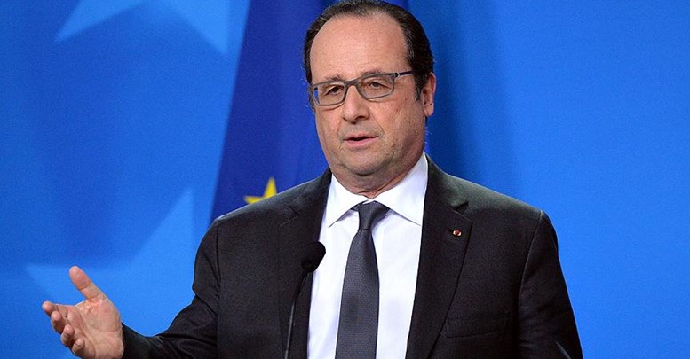 Hollande anayasa değişikliği tasarısını geri çekti