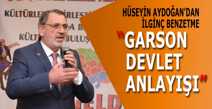 Hüseyin Aydoğan'dan İlginç Benzetme