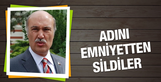 Hüseyin Çapkın'ın ismi emniyetten silindi